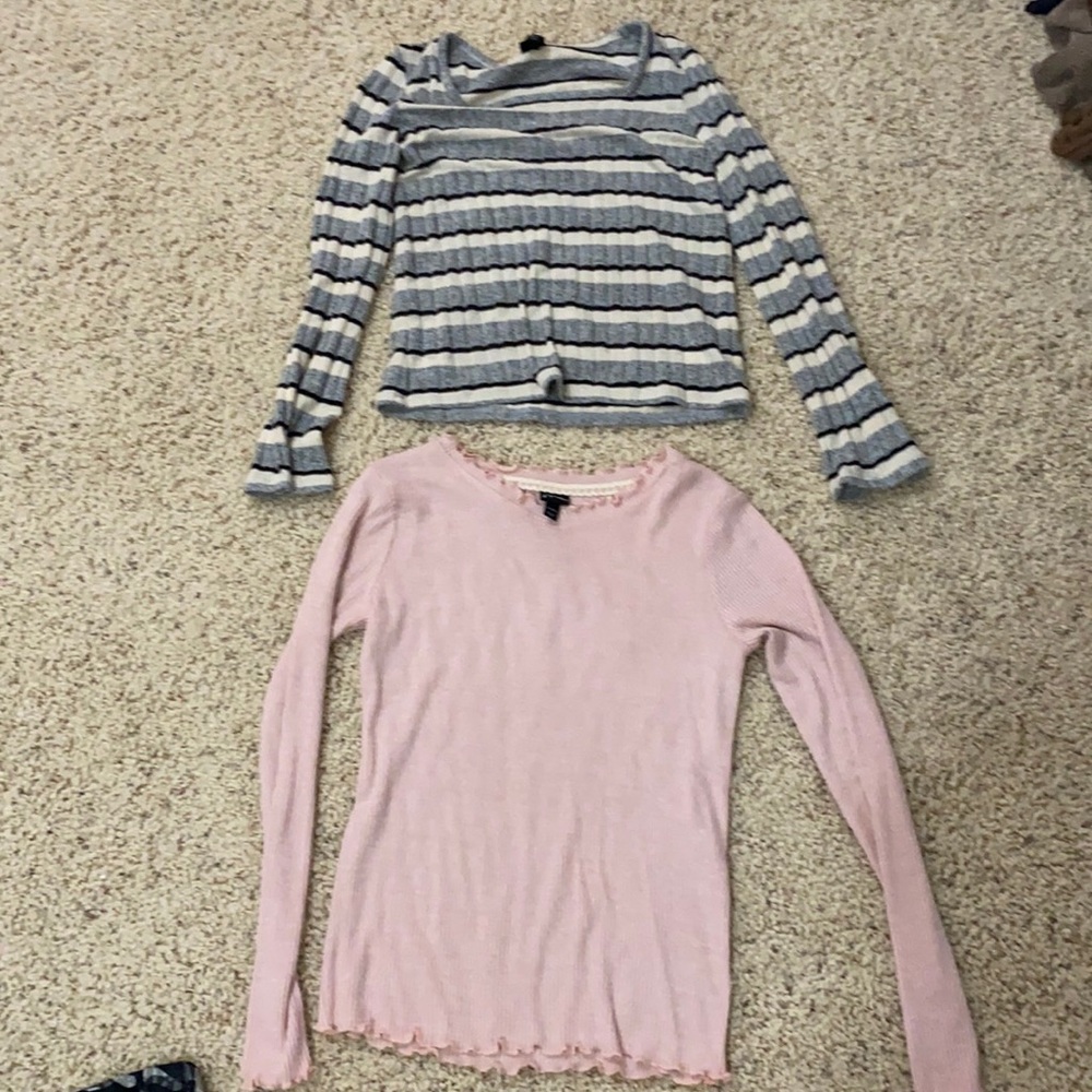 Set of two long sleeve tees from Target